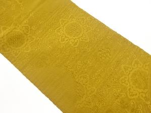 綴れ蜀江に華文・花菱模様織出し名古屋帯